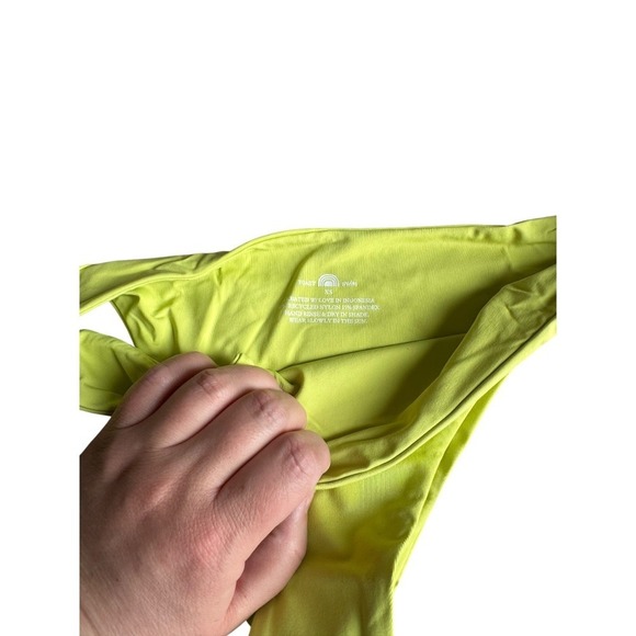 Toast Swim X Free People Signature Low Rise Hipster Bikini Bottom Daiquiri Green - Picture 2 of 7